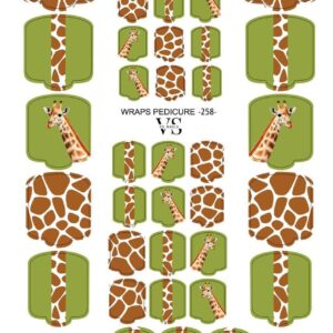 VS Nails Wraps 258
