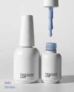 Gel Polish "Baby Denim" 5 ml, Trendy Nails - imagine 2