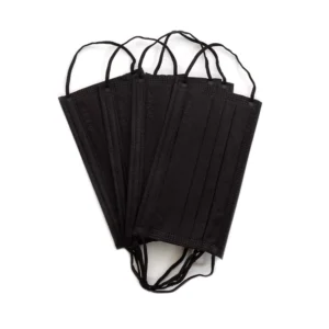 Masti medicale 4 straturi full color Negre 50 bucati Dr. Mayer