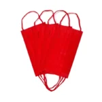 Masti medicale 4 straturi full color RED 50 bucati Dr. Mayer
